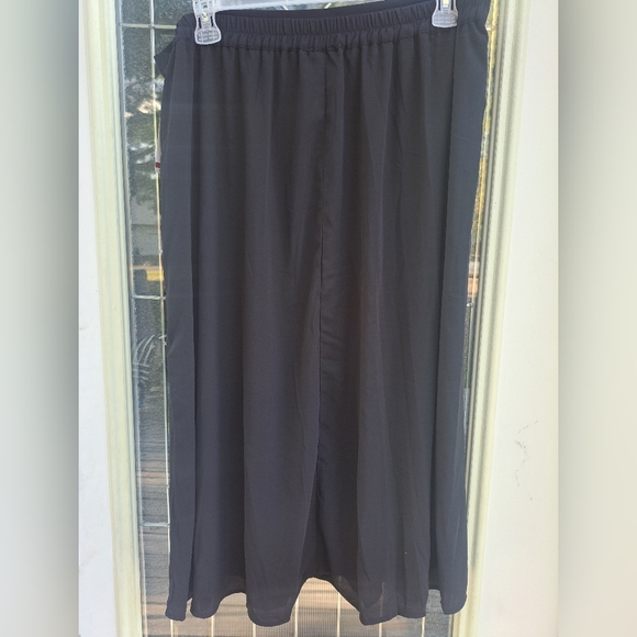 Vince Camuto Rich Black Maxi Pull On Skirt Size XL New - Picture 6 of 9